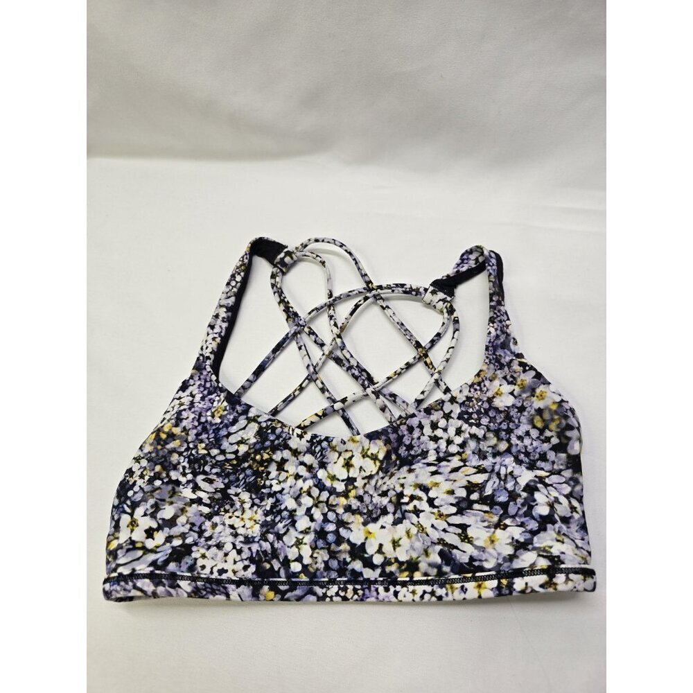 Lululemon Free To Be Bra Wild *Light Support, A/B CupFloral Metropolis Multi 4